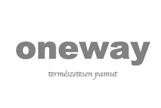 Oneway – természetesen pamut logója